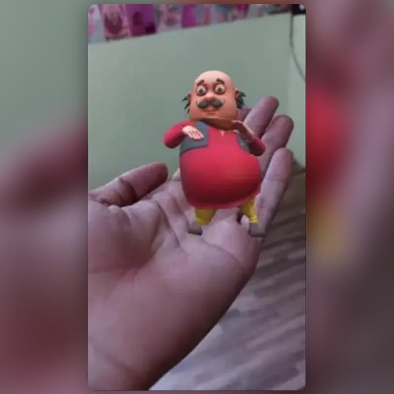 موتو المضحك ثلاثي الأبعاد